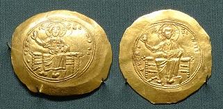 Византийские золотые монеты
