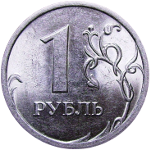Монеты России номиналом 1 рубль