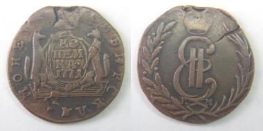 1 сибирская копейка 1771 года