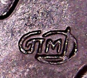 Эмблема СПМД на монетах 1997 года