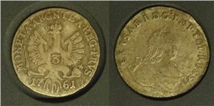 3 гроша 1761 1761
