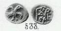 Монета Четверетца (птица вправо, на обороте Государь)