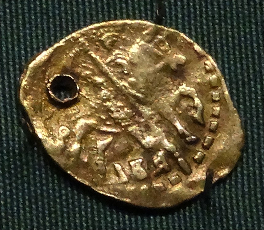 Монета Позолоченная псковская копейка (IВЯ)
