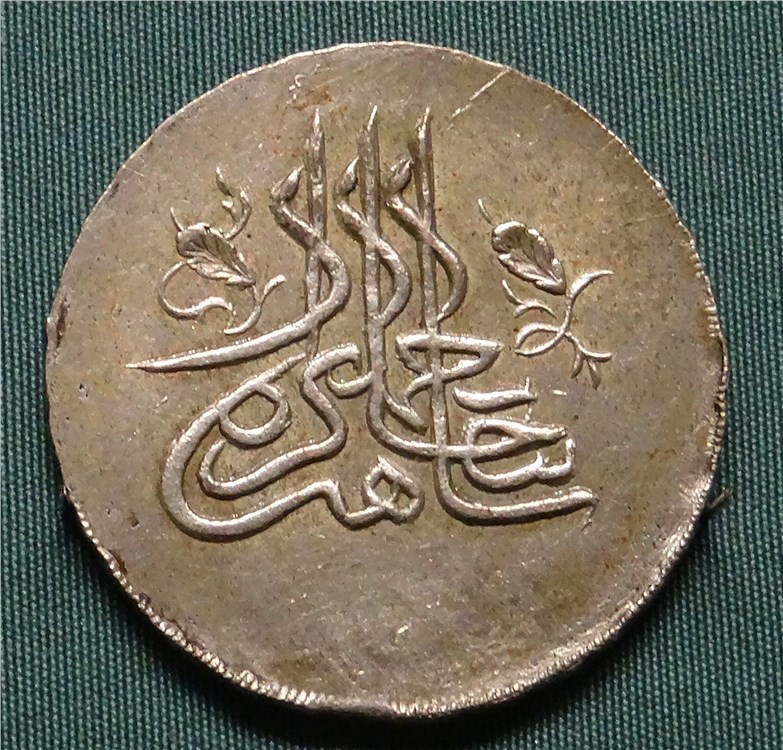 Монета Куруш (50 пара) 1780 (1193, 4 год правления) года