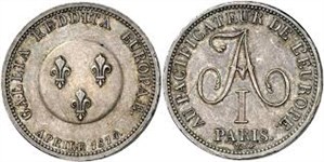 2 франка 1814 