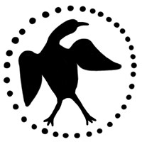 Пуло московское (птица влево, арабская надпись). Рисунок аверса