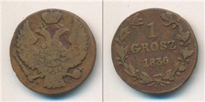 1 грош (MW) 1836