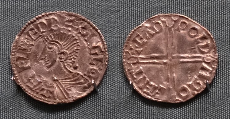 Монета Англия. Денарий (правление Этельреда II)