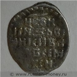 Монета Копейка псковская (IВЯ). Стоимость. Реверс