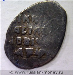 Монета Копейка новгородская (РIН). Стоимость, разновидности, цена по каталогу. Реверс