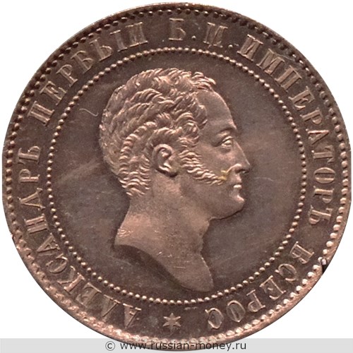 Монета 10 копеек 1871 года (портрет Александра I, дата внизу). Разновидности, подробное описание. Аверс