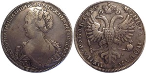 Рубль (СП Б) 1726