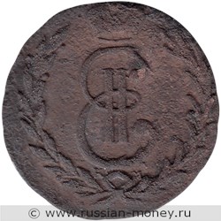 Монета Копейка 1779 года (КМ, сибирская монета). Стоимость. Аверс