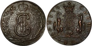 2 копейки (КМ, сибирская монета) 1767