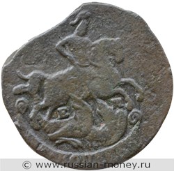 Монета 2 копейки 1776 года (ЕМ). Стоимость. Аверс