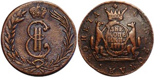 2 копейки 1777 (КМ, сибирская монета) 1777