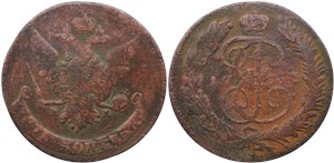 5 копеек 1763 (ММ)