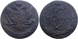 5 копеек 1763 (СМ) 1763