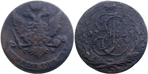 5 копеек (СМ) 1763