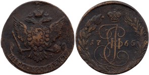 5 копеек (ЕМ) 1765