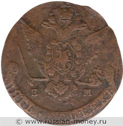 Монета 5 копеек 1773 года (ЕМ). Стоимость, разновидности, цена по каталогу. Аверс