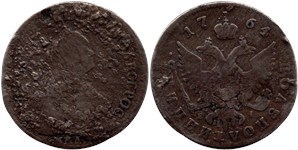 Полуполтинник 1764 (ММД ЕI)