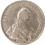 Полуполтинник 1766 (ММД ЕI) 1766