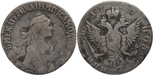 Полуполтинник 1768 (ММД ЕI)