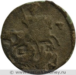 Монета Полушка 1766 года (ЕМ). Стоимость. Аверс