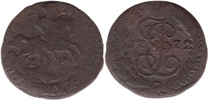 Полушка 1772 (ЕМ)