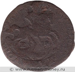 Монета Полушка 1772 года (ЕМ). Стоимость. Аверс