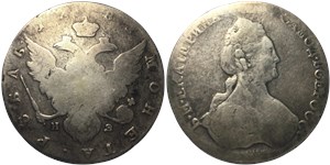 Рубль 1781 (СПБ ИЗ) 1781