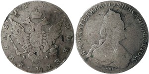 Рубль 1787 (СПБ ТI ЯА) 1787