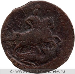 Монета 2 копейки 1757 года. Стоимость, разновидности, цена по каталогу. Аверс