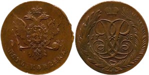 5 копеек 1758