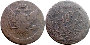 5 копеек 1758 (ММ) 1758