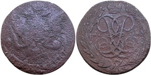5 копеек 1762 1762