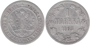 1 марка (S) 1865