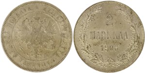 2 марки (L) 1906