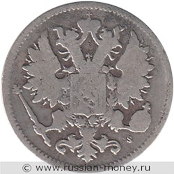 Монета 25 пенни (penniä) 1875 года 25 пенни  (S). Аверс