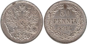 50 пенни (S) 1914