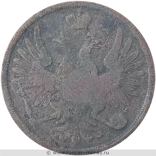 Монета 3 копейки 1851 года (ЕМ). Стоимость. Аверс