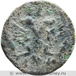 Монета Полушка 1720 года (ВРП, НД). Стоимость, разновидности, цена по каталогу. Аверс