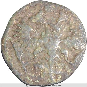 Монета Полушка 1721 года (ВРП НД). Стоимость, разновидности, цена по каталогу. Аверс