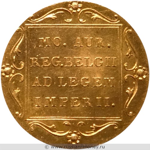 Монета Дукат 1849 года Русский дукат. Реверс