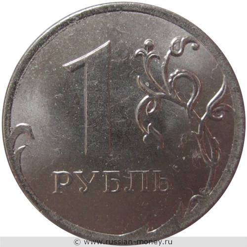Монета 1 рубль 2015 года (ММД). Стоимость, разновидности, цена по каталогу. Реверс