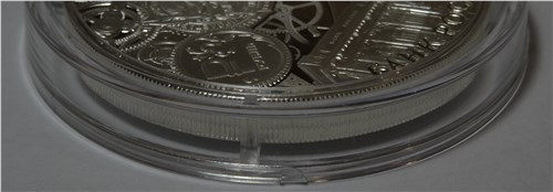 Монета 3 рубля 2015 года Банк России, 155 лет. Стоимость. Гурт