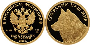 Сохраним наш мир. Полярный волк 2020