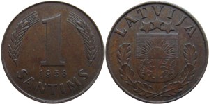 1 сантим 1938 1938