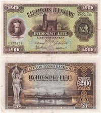 20 литов 1930 года 1930
